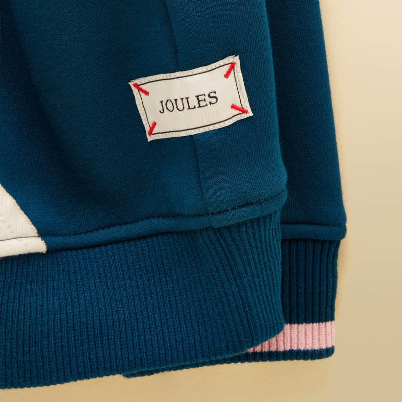 Joules Girl's Mackenzie Sweatshirt - Navy-2