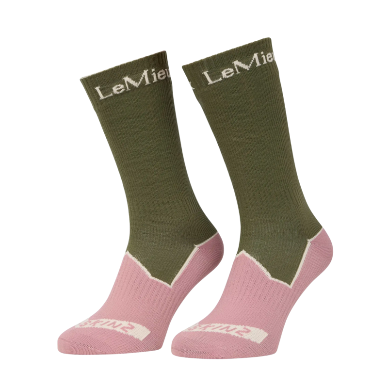 LeMieux x Sealskinz Waterproof Socks - Olive