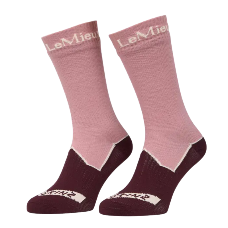 LeMieux x Sealskinz Waterproof Socks - Dusty Pink