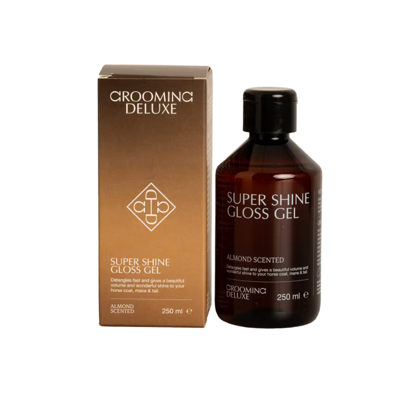 Grooming Deluxe Super Shine Gloss Gel Almond - 250ml