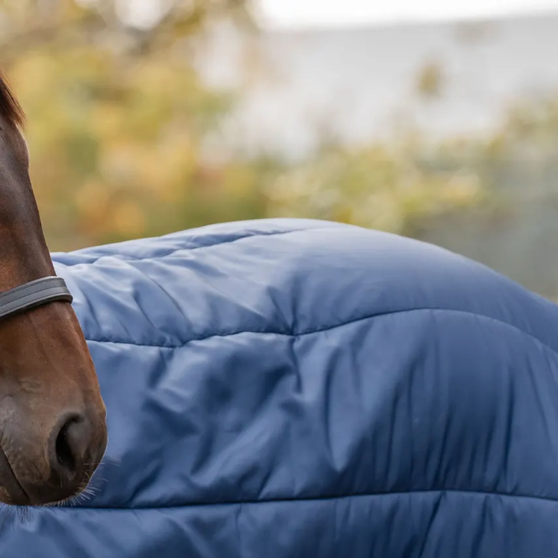 Horseware 50g Liner Rug - Navy/Navy-2