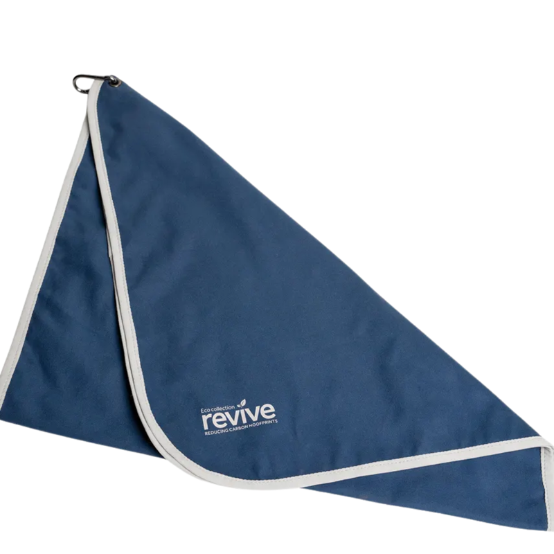 Horseware Dry Rug Revive Towel - Navy/Silver-4