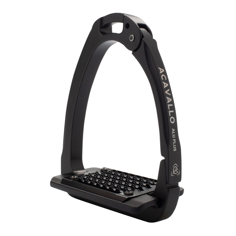 Acavallo Arena AluPlus 2.0 Stirrups - Black