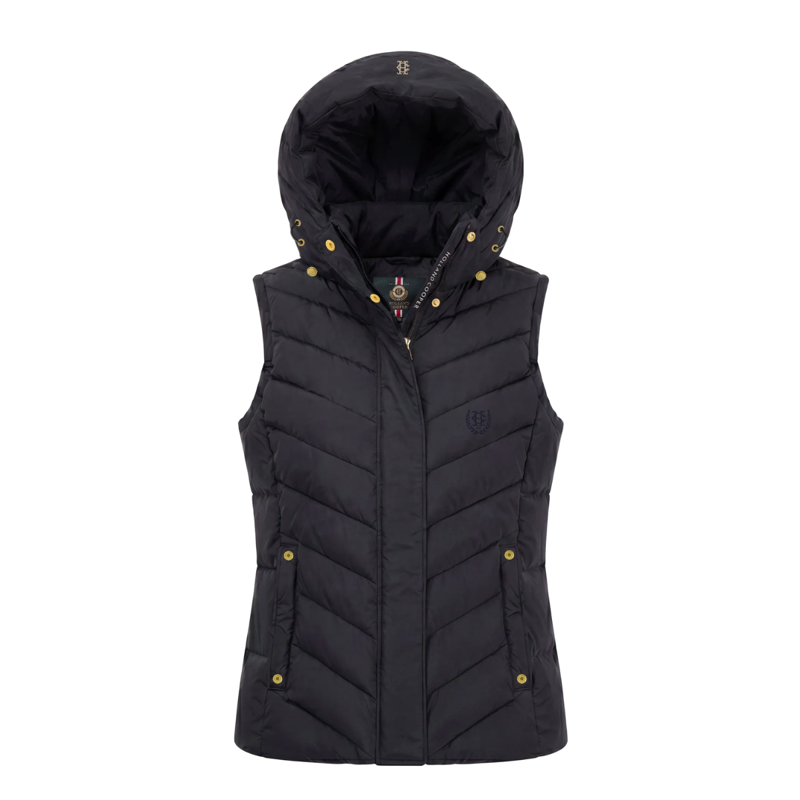 Holland Cooper Cranborne Puffer Gilet - Ink Navy-2