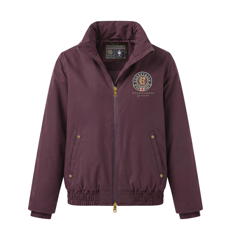 Holland Cooper Chiltern Team Waterproof Jacket - Mulberry-4
