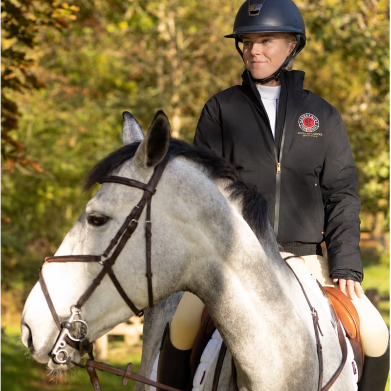 Holland Cooper Chiltern Team Waterproof Jacket - Black-5