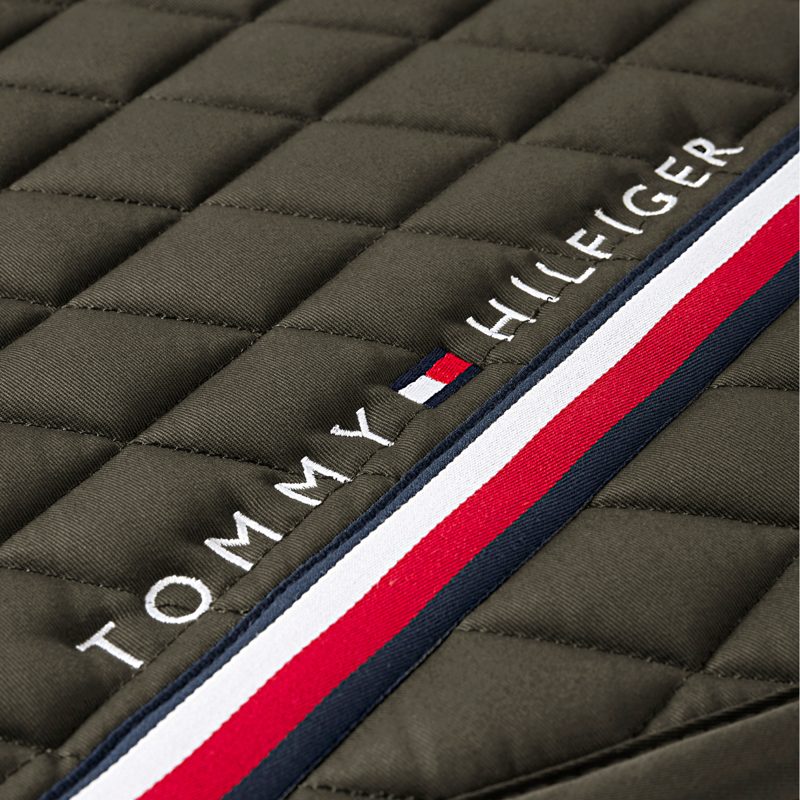Tommy Hilfiger Stanford Jumping Saddlepad - Cameo Green-3