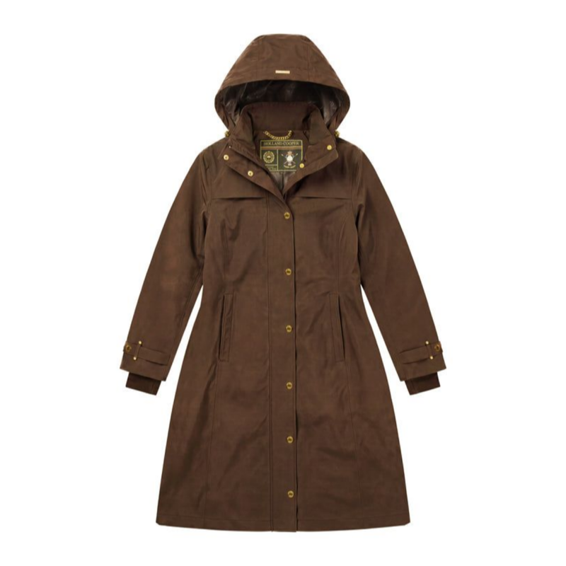 Holland Cooper Folgate Rain Coat - Chestnut-2