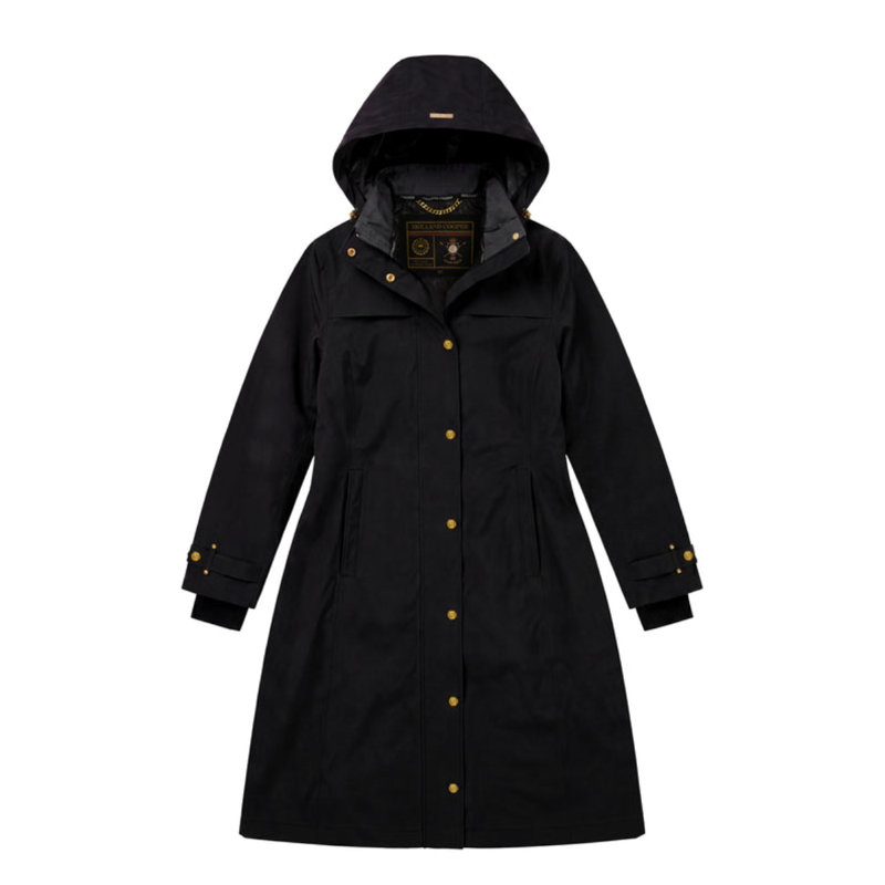 Holland Cooper Folgate Rain Coat - Black-4