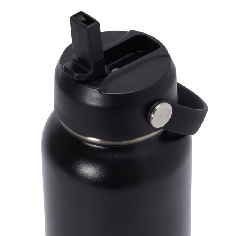 Gym + Coffee 1L Hydrate Bottle - Black-2