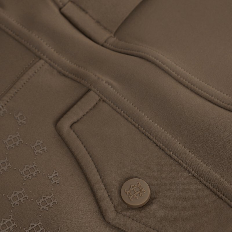 Holland Cooper Cranborne Contour Breeches - Mocha-2