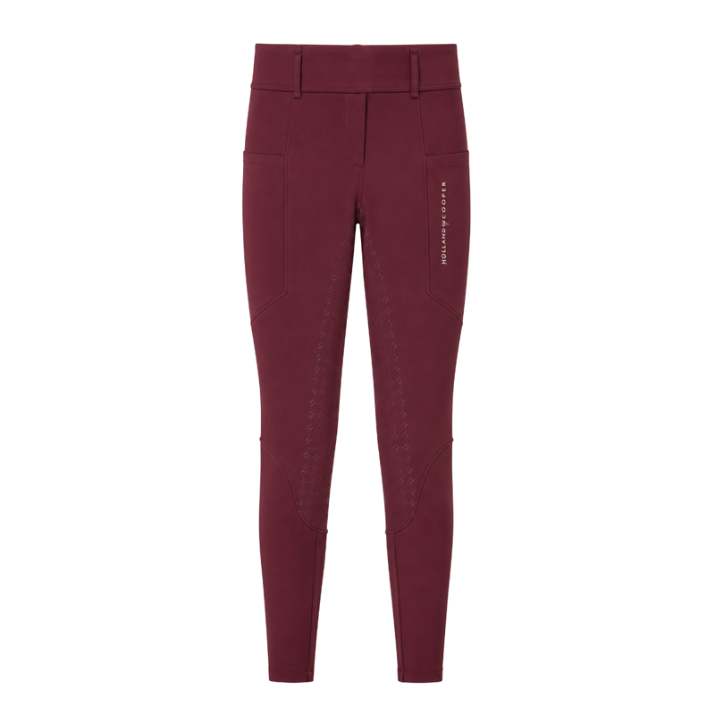 Holland Cooper Cranborne Contour Breeches - Mulberry-4