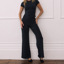 Gym + Coffee Day Kind Women's Wide Leg Legging - Black