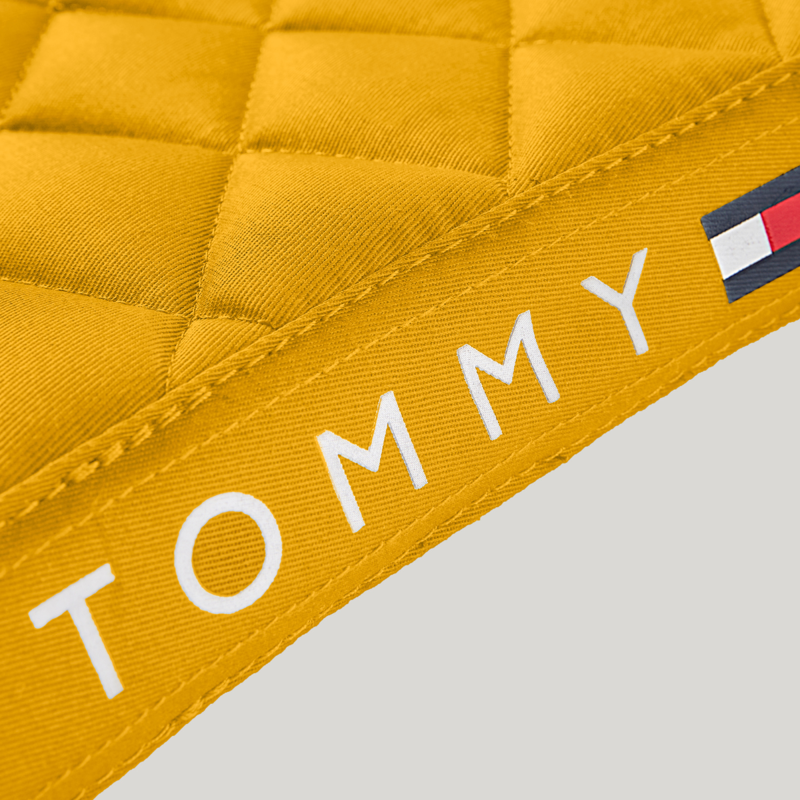 Tommy Hilfiger Stanford Dressage Saddlepad - Mustard-2