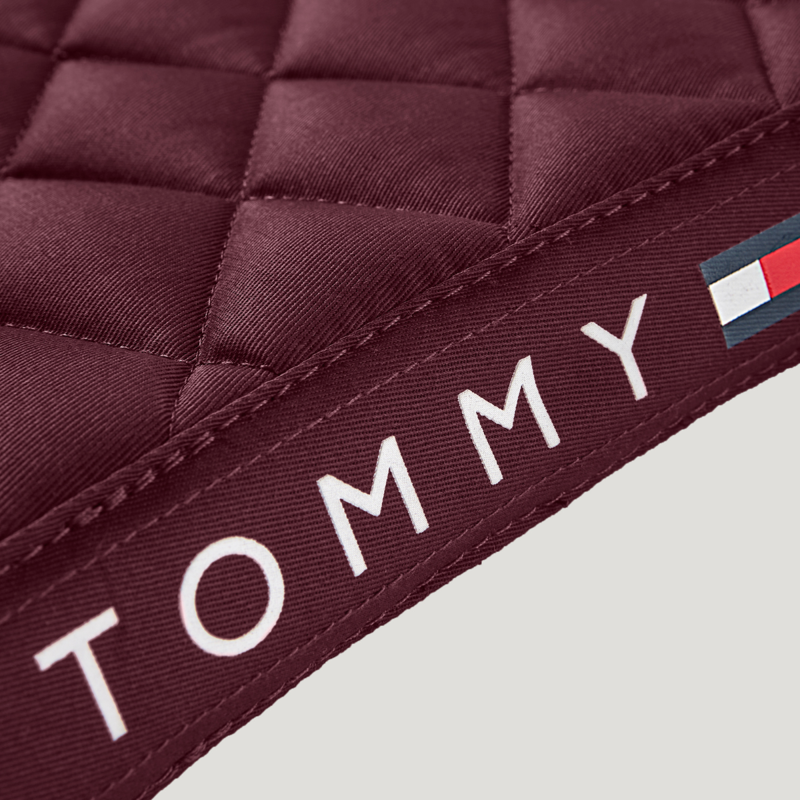 Tommy Hilfiger Stanford Jumping Saddlepad - Deep Burgundy-2
