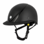 Charles Owen Hyda Wide Peak Carbon Riding Hat with MIPS - Black Matte/ Black Gloss