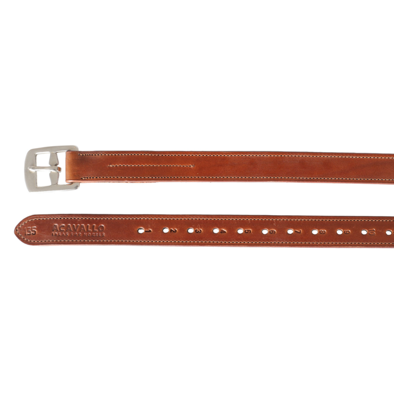 Acavallo Classic Stirrup Leathers - 145cm-1