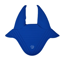 Weatherbeeta Softshell Quilted Fly Veil - Cobalt