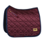 WeatherBeeta Satin Pro Air-Tec Dressage Saddlepad - Burgundy