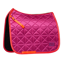 WeatherBeeta Satin Pro Air-Tec Dressage Saddlepad - Magenta