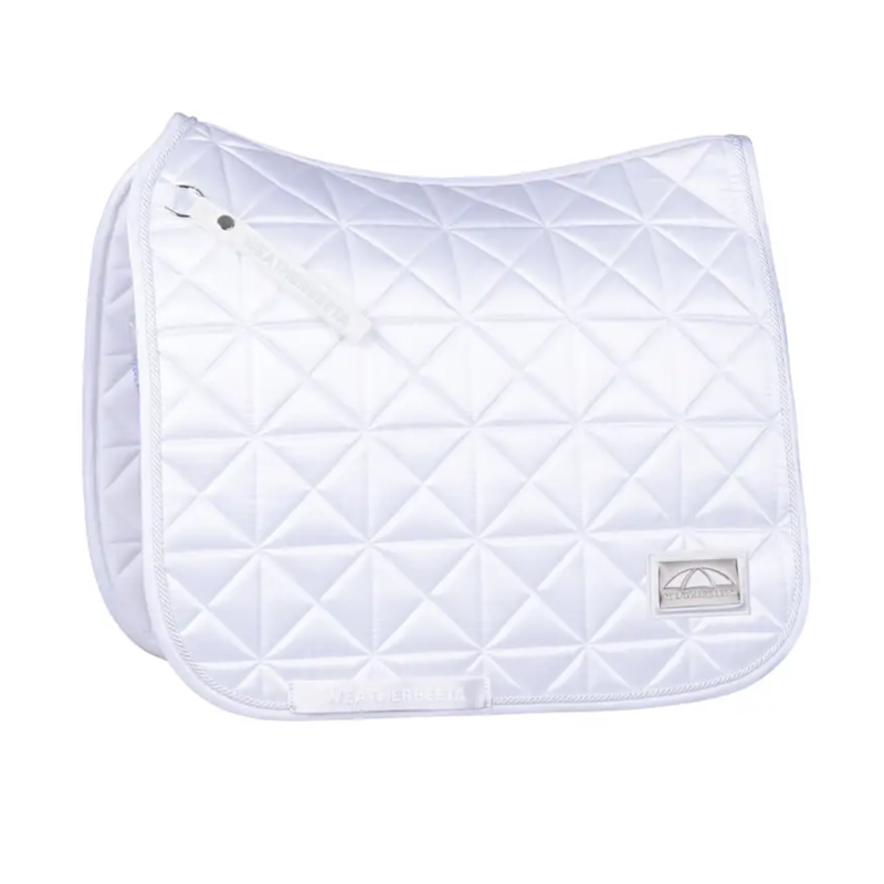 WeatherBeeta Satin Pro Air-Tec Dressage Saddlepad - White