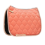 WeatherBeeta Velvet Dressage Saddlepad - Coral