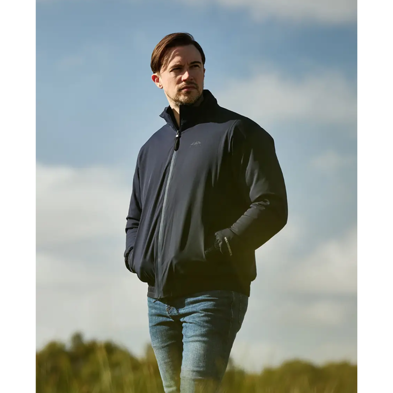 WeatherBeeta Men's Waterproof Insulated Team Jacket - Navy-1