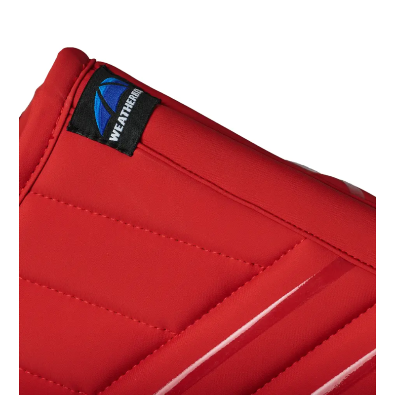 WeatherBeeta Softshell Pro Grip Euro Jump Saddlepad - Red-1
