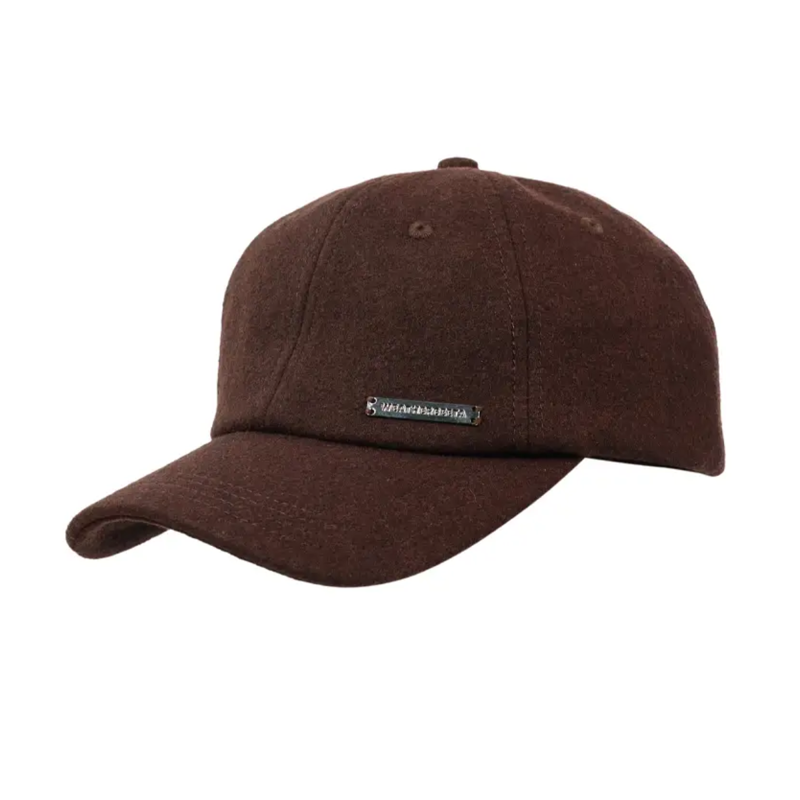 WeatherBeeta Performance Melton Wool Cap - Espresso Marle