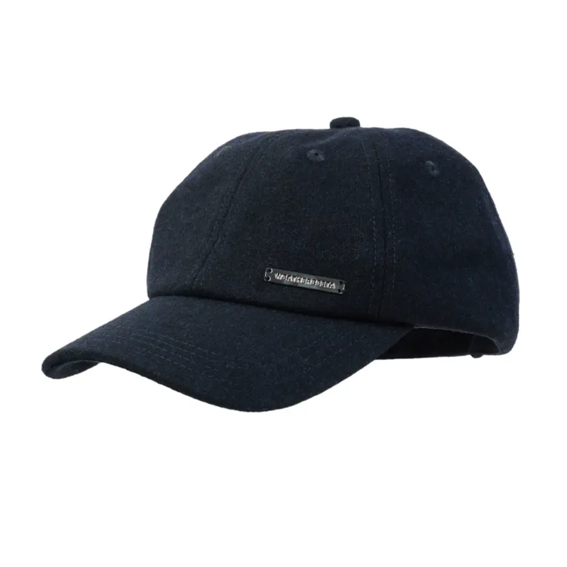 WeatherBeeta Performance Melton Wool Cap - Navy Marle