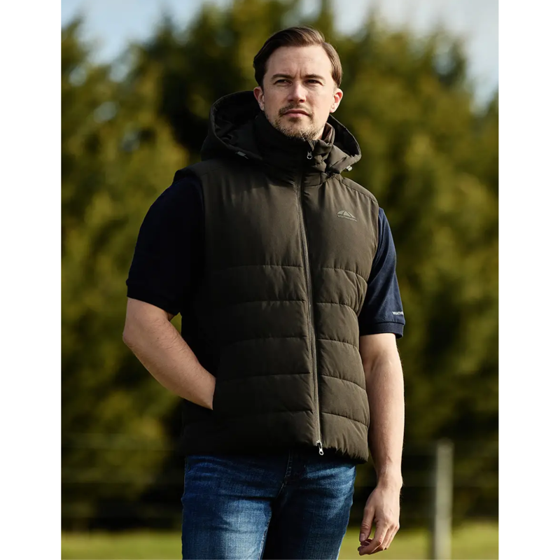 WeatherBeeta Men's Insulated Vest - Olive-1