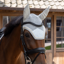 Kentucky Velvet Printing Wellington Fly Veil - Grey/White