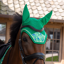 Kentucky Velvet Printing Wellington Fly Veil - Green/Navy