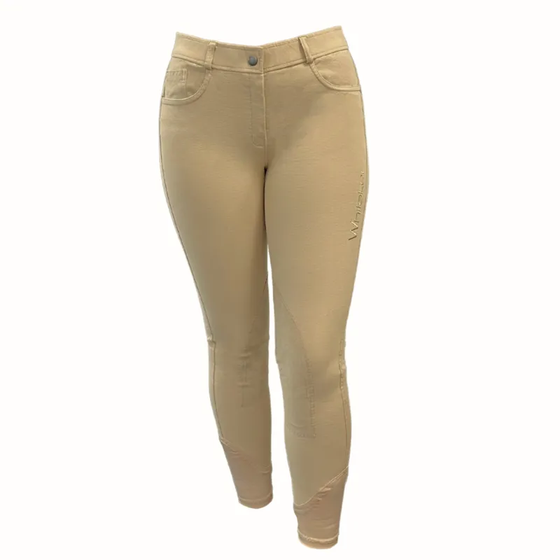 John Whitaker Blackshaw Self Seat Ladies Breeches - Beige