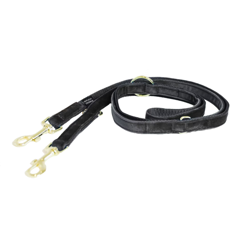 Kentucky Velvet Dog Lead 2m - Black