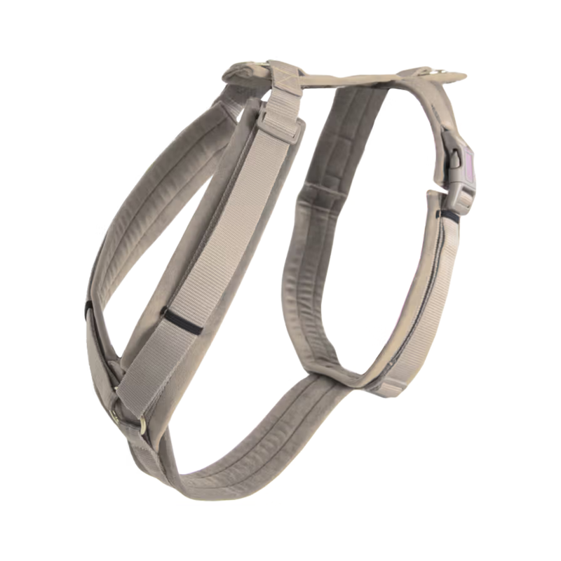 Kentucky Active Velvet Dog Harness - Beige-3