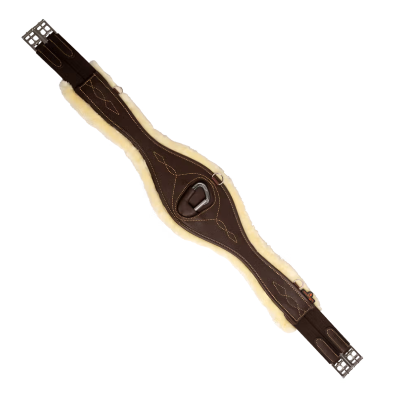 Kentucky Sheepskin Anatomic Girth - Brown