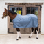 Kentucky Heavy Melange Fleece Rug - Dusty Blue