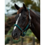Dublin Braided Leather Headcollar - Hunter Green