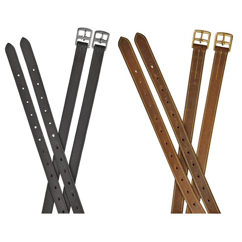 Dublin Web Back Stirrup Leathers