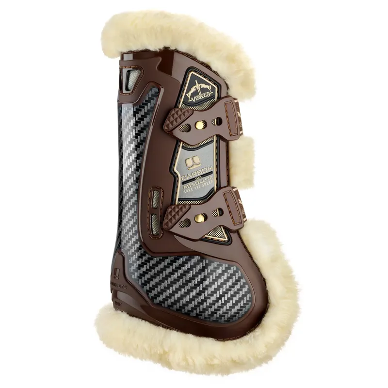 Veredus Carbon Gel Absolute Save the Sheep Tendon Boots - Brown