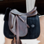 Kentucky Skin Friendly Velvet Dressage Saddlepad Full - Black
