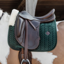 Kentucky Skin Friendly Velvet Dressage Saddlepad Full - Pine Green