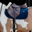 Kentucky Skin Friendly Velvet Jumping Saddlepad Full - Navy