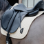 Kentucky Plaited 3D Logo Dressage Saddlepad Full - Beige