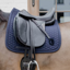 Kentucky Plaited 3D Logo Dressage Saddlepad Full - Navy
