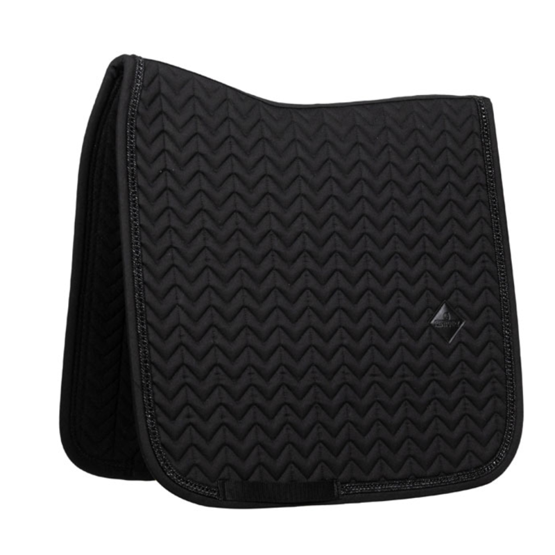Kentucky Dressage Saddlepad with Metal Chain Full - Black-3
