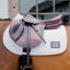 Kentucky Diamond 2 Number Competition Show Jumping Saddlepad Full - White
