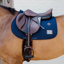 Kentucky Diamond 2 Number Competition Show Jumping Saddlepad Full - Navy