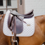 Kentucky Diamond Rope Dressage Saddlepad Full - White